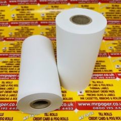 101.6mm x 54mm Thermal Paper Rolls Receipt Till Rolls Zebra Printer Rolls