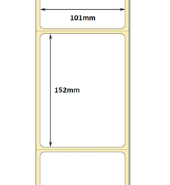 Direct Thermal Barcode Printer Shipping Labels 101mm x 152mm 1000 Labels per Roll