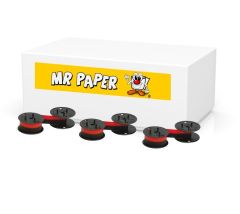 1024FN Twin Spool Ink Ribbon Black/Red - PACK OF 3