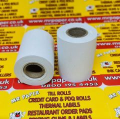 37mm x 28mm Thermal Paper Battery Tester Rolls