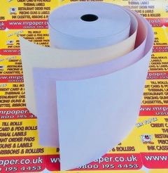 3 Ply Till Kitchen Printer Paper Receipt Rolls 76mm x 70mm