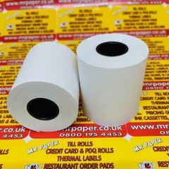 50mm x 46mm Thermal Receipt Paper Till Rolls