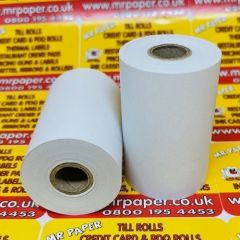 57mm x 42mm Credit Card Machine PDQ Rolls Thermal Receipt Paper Till Rolls