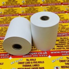 57mm x 50mm Credit Card Machine PDQ Rolls Thermal Receipt Paper Till Rolls