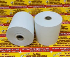 57mm x 62mm Thermal Receipt Paper Till Rolls
