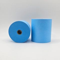 Drystream Laundry Rolls Dry Cleaning Rolls Wet Strength Receipt Rolls Blue 76mm x 76mm