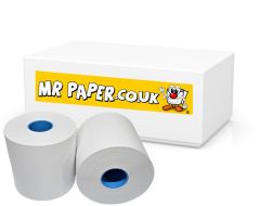 Linerless Labels Sticky Media Maxstick Takeaway Rolls 80mm x 95mm