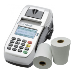 First Data FD100/100Ti Credit Card PDQ Rolls Thermal Till Receipt Paper Rolls