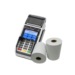First Data FD410 Credit Card Machine PDQ Rolls Thermal Receipt Paper Till Rolls