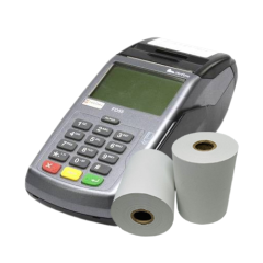 First Data FD55 Credit Card Machine PDQ Rolls Thermal Receipt Paper Till Rolls