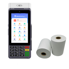 Newland N950K Credit Card Machine PDQ Rolls Thermal Receipt Paper Till Rolls