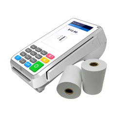 Breathe Payments Pax A80 Credit Card Machine PDQ Rolls Thermal Receipt Paper Till Rolls
