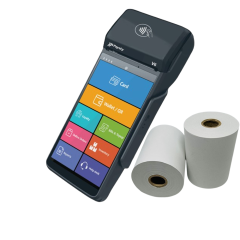 Paysky Paybox V6 Credit Card Machine PDQ Rolls Thermal Receipt Paper Till Rolls