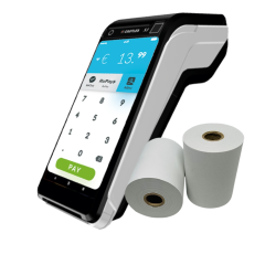MWB Solutions Castles Saturn 1000 F2 Thermal Paper Credit Card PDQ Till Receipt Rolls
