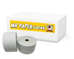 44mm x 80mm Single Ply Paper A-Grade 1 Ply Till Roll