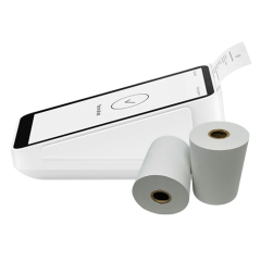 Square Up Terminal Credit Card Machine PDQ Rolls Thermal Receipt Paper Till Rolls