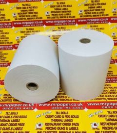 80mm x 72mm Thermal Receipt Printer Paper Till Rolls 