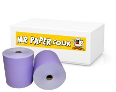 80mm x 80mm Thermal Receipt Printer Paper Till Rolls Lilac