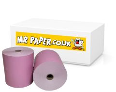 80mm x 80mm Thermal Receipt Printer Paper Till Rolls Pink