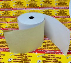 2 Ply 57mm x 55mm Till Paper Receipt Rolls