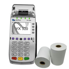 Verifone VX-520 Credit Card Machine PDQ Rolls Thermal Receipt Paper Till Rolls