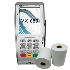 Verifone VX-680 Credit Card Machine PDQ Rolls Thermal Receipt Paper Rolls