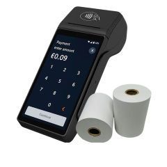 Yeti Peak Credit Card Machine PDQ Rolls Thermal Receipt Paper Till Rolls
